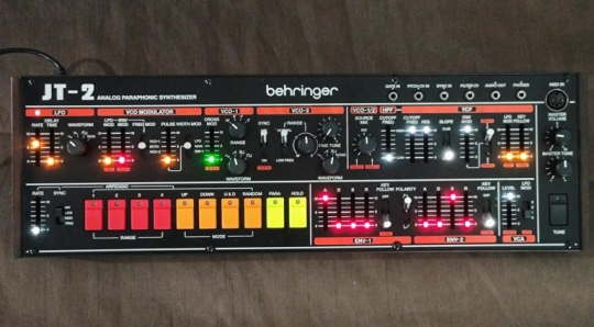 Behringer представили JT-2 Jupiter Voice в Eurorack