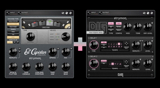 Плагины Strymon El Capistan и DIG