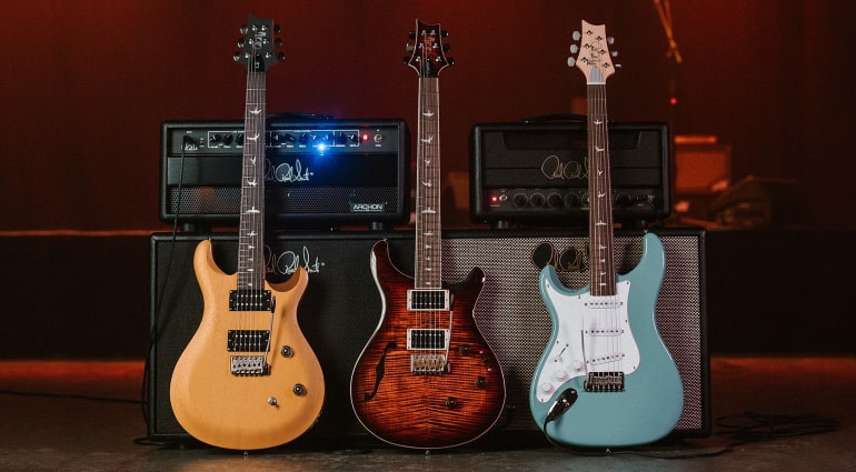 PRS 2025 SE с Lefty Silver Sky