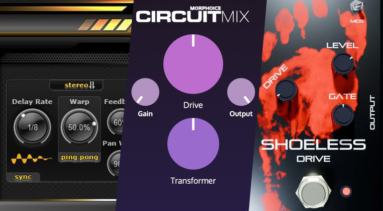 multiDelay, CircuitMix, Shoeless Drive 2.0: бесплатные плагины недели