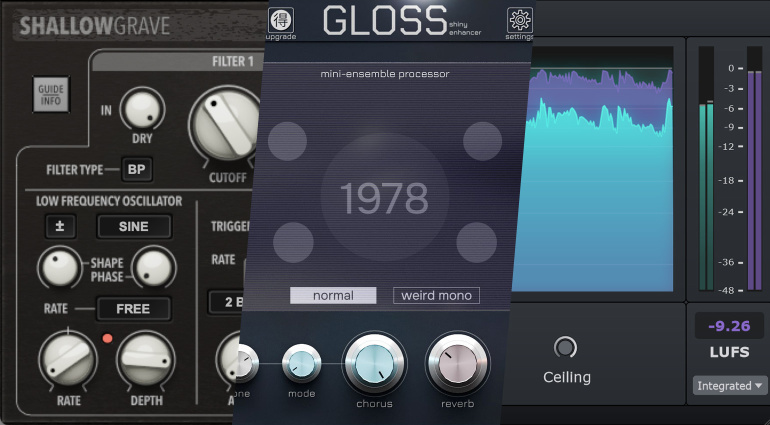 Shallow Grave, Initial Clipper 2, GLOSS: Бесплатные плагины недели
