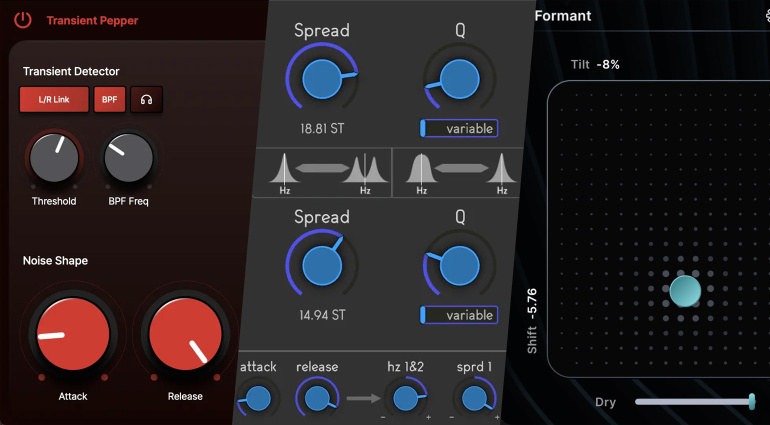Transient Pepper, Filter4Tongue, Formant: бесплатные плагины недели