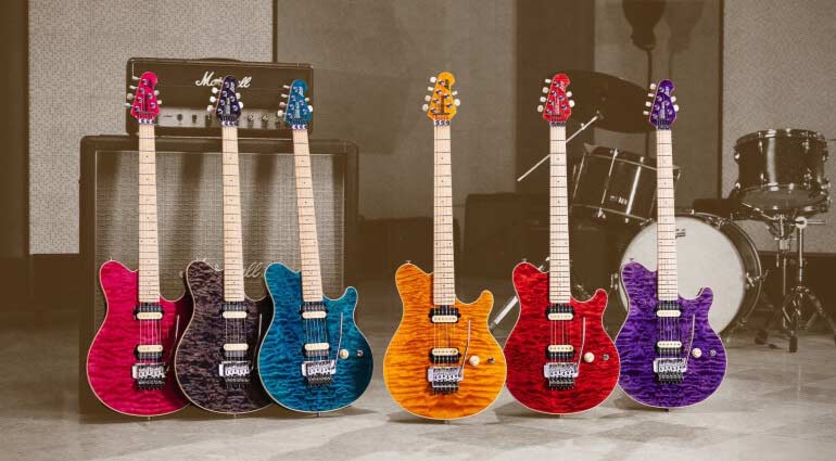 Music Man Axis 30th Anniversary — юбилейная гитара с топовым звуком и дизайном