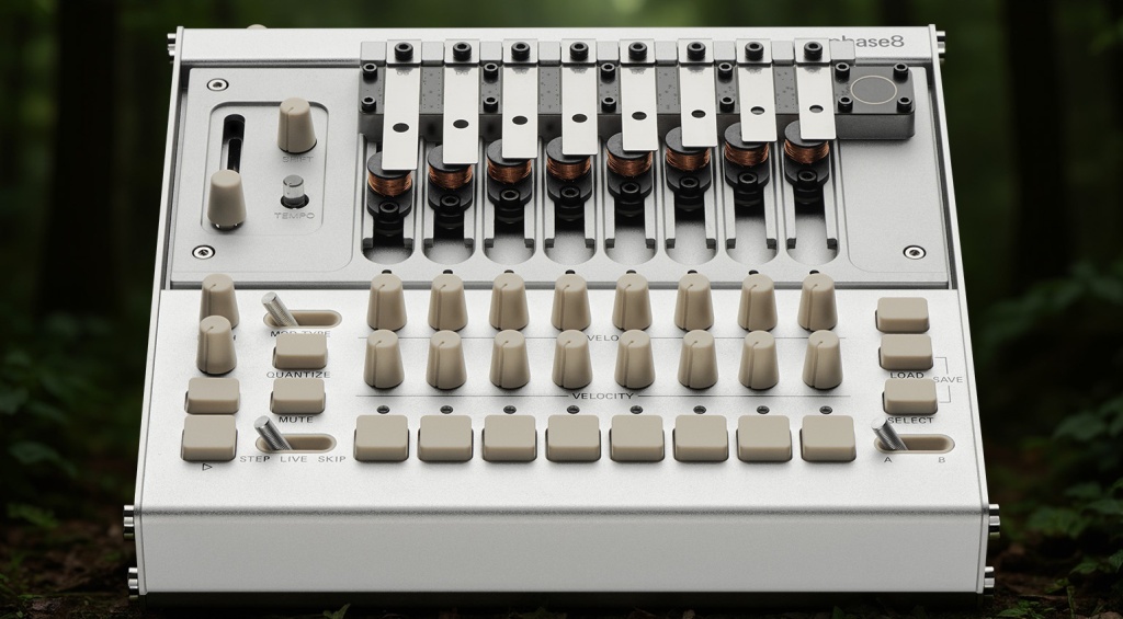 Акустический синтезатор KORG phase8 со стальными резонаторами
