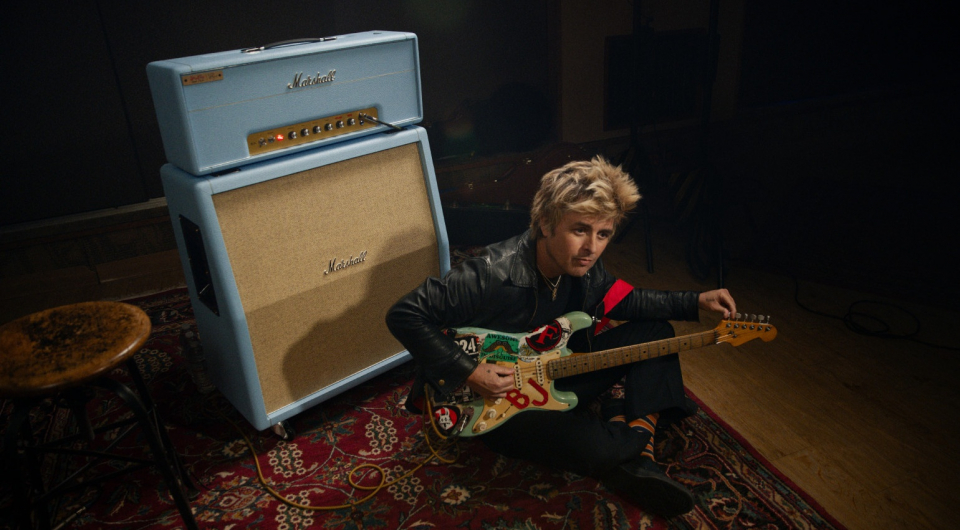 Сигнатурный усилитель Marshall 1959BJA Билли Джо Армстронга нежно-голубого цвета