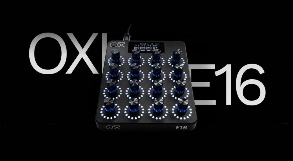 Обновление MIDI-контроллера OXI E16 с новыми режимами лупера