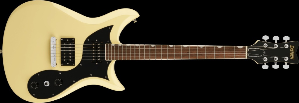 Gretsch Streamliner CV в цвете Aged White (состаренный белый)