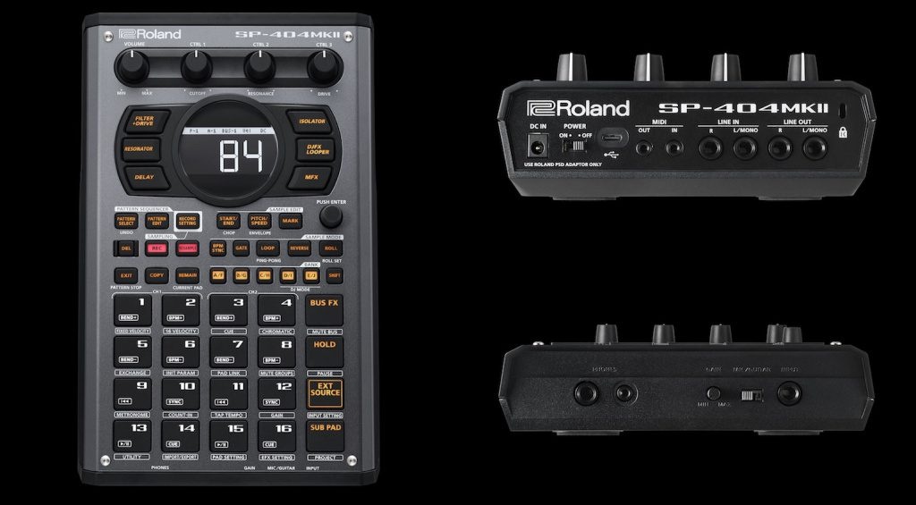 Roland SP-404 MKII - портативный сэмплер и грувбокс для битмейкинга