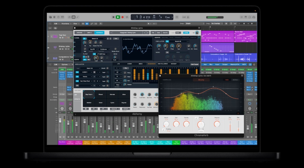 Apple Logic Pro 12 профессиональная DAW для Mac