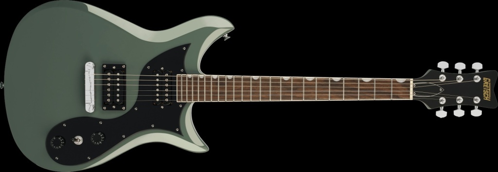 Gretsch Streamliner CV в цвете Olive Drab (оливковый)