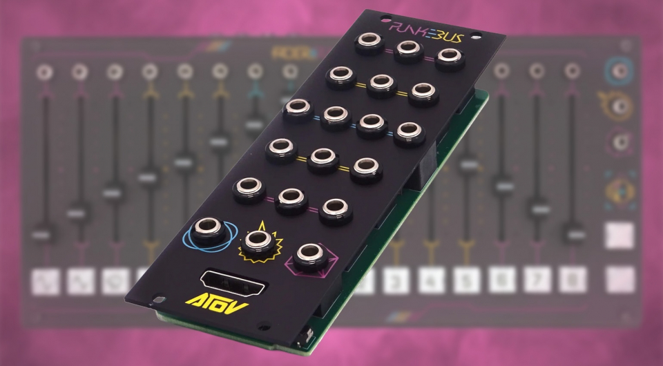 MIDI/CV-контроллер ATOV FaderPunk и Eurorack-модуль PunkBus — обновление прошивки и новые приложения